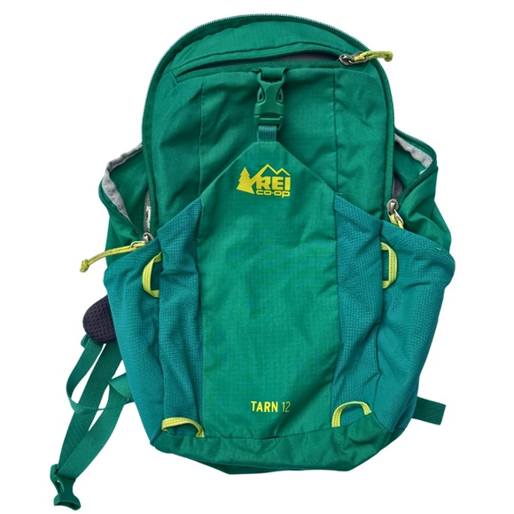 REI Tarn 12 Kids Backpack - Green with Yellow Trim - Picture 1 of 3